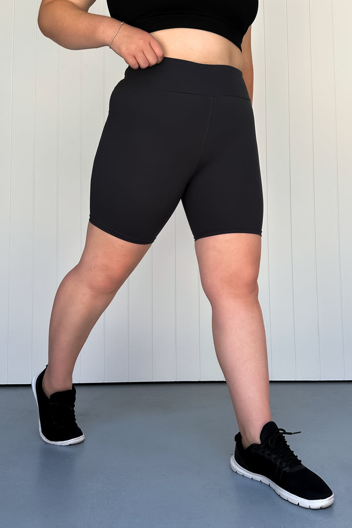 Charcoal - Casual - Mid Shorts