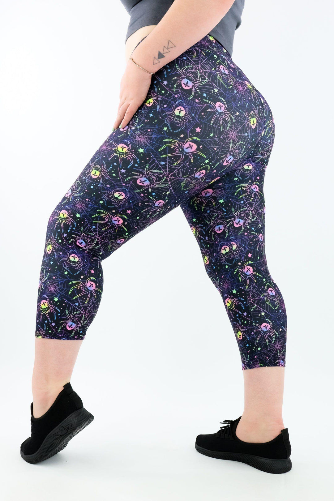 Cute but Deadly - Casual - Capri Leggings Casual Capri Leggings Pawlie
