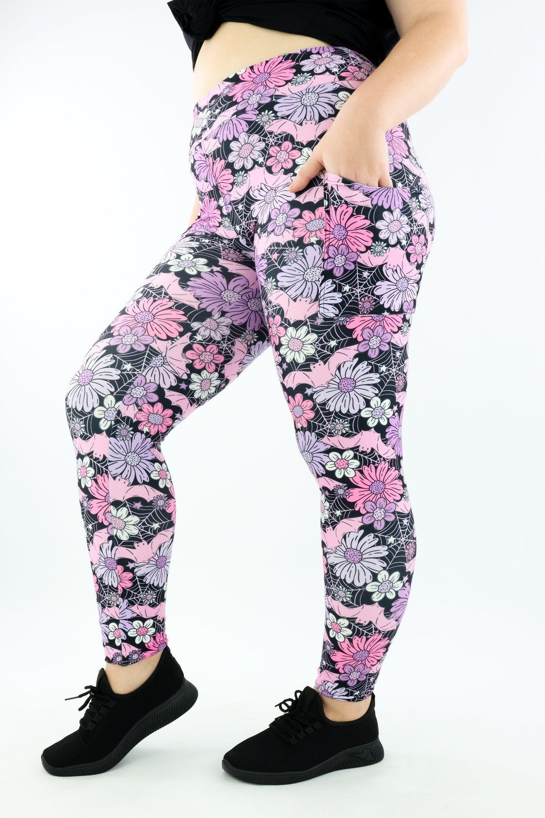 Pretty Scary - Casual - Regular Full Leggings - Pockets Casual Full Leggings - Pockets Pawlie