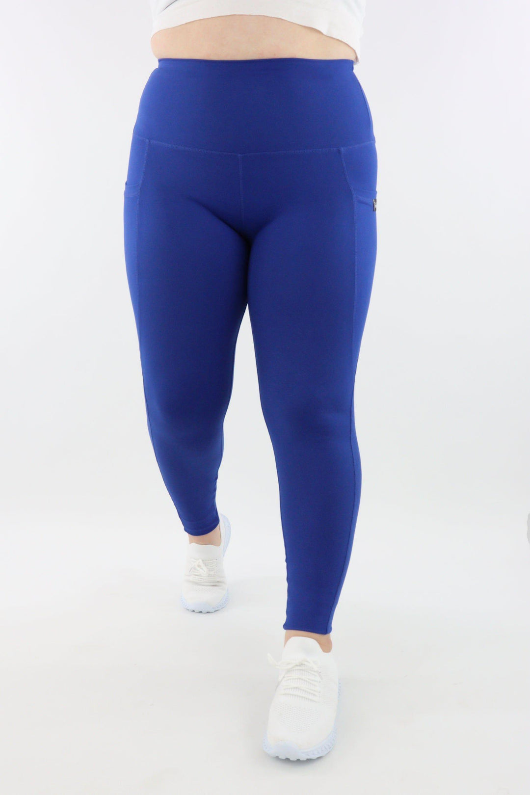 Royal Blue - Hybrid 2.0 - Leg Pockets - Full Leggings Hybrid Full Leggings Pawlie