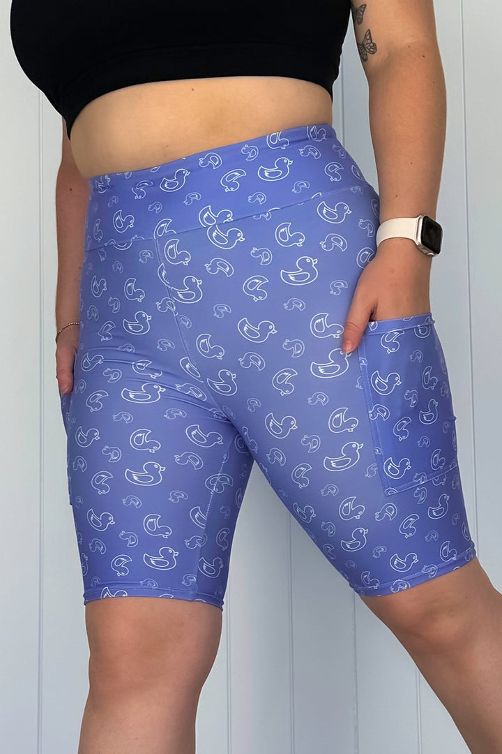 Blue Rubber Ducks - Casual - Long Shorts - Pockets
