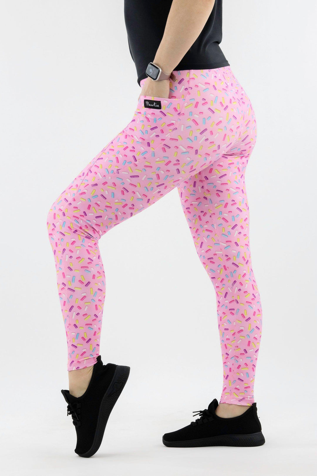 Sprinkles - Hybrid 2.0 - Leg Pockets - Full Leggings Hybrid Full Leggings Pawlie