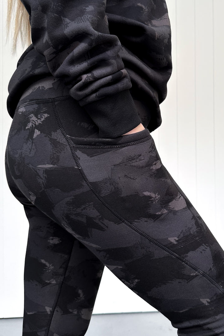 Darkling - Fleece - Leg Pockets - Full Leggings