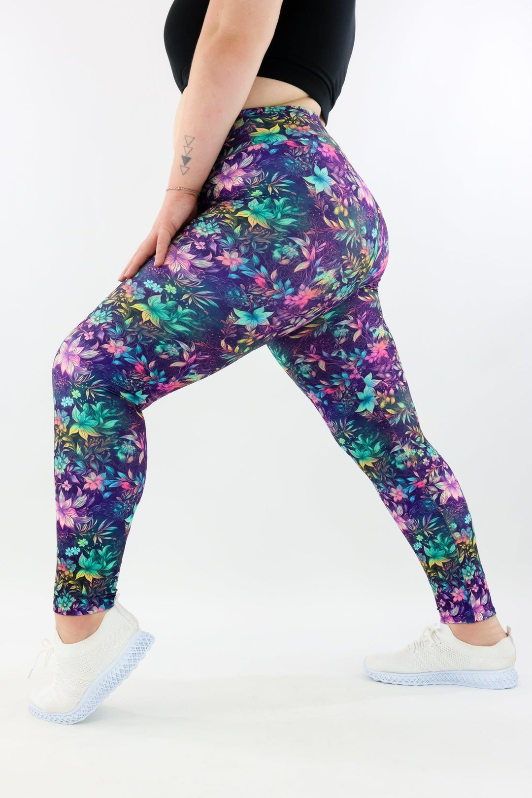 Little Flowers - Casual - Long Full Leggings