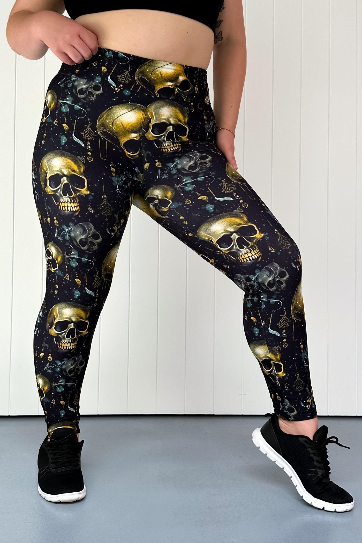 Skull Trinkets - Casual - Full Leggings