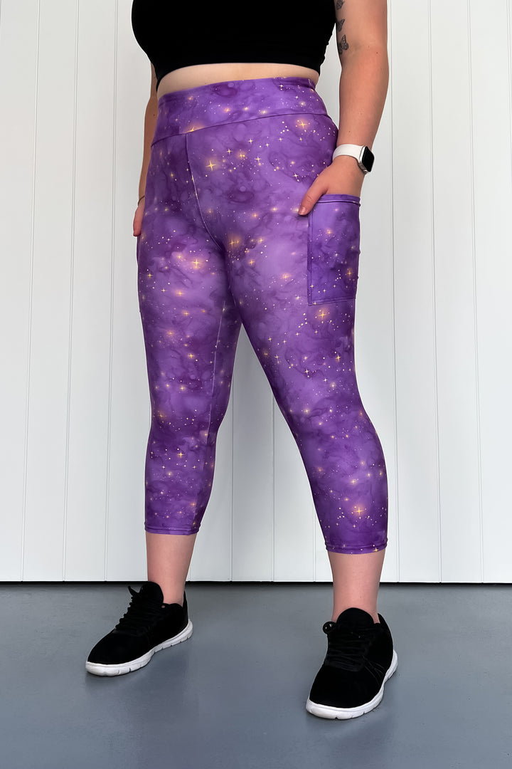 Astral Séance - Casual - Capri Leggings - Pockets