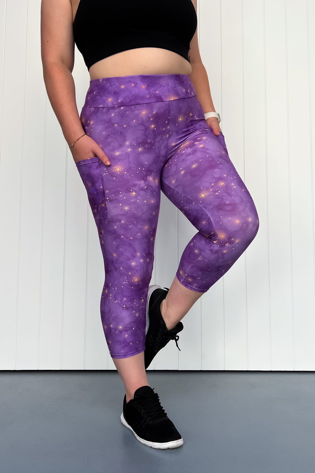 Astral Séance - Casual - Capri Leggings - Pockets