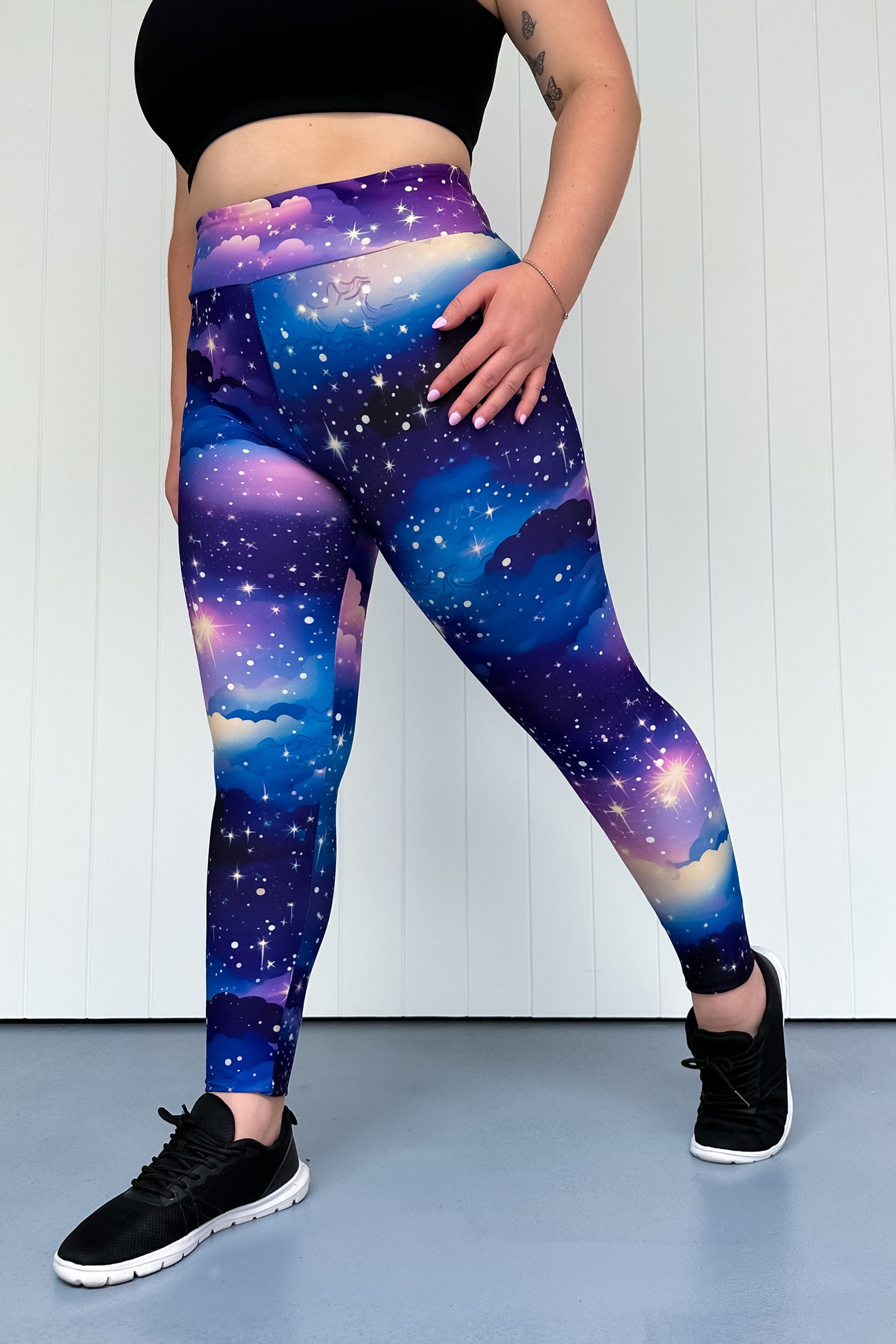 Twilight Sky - Casual - Capri Leggings