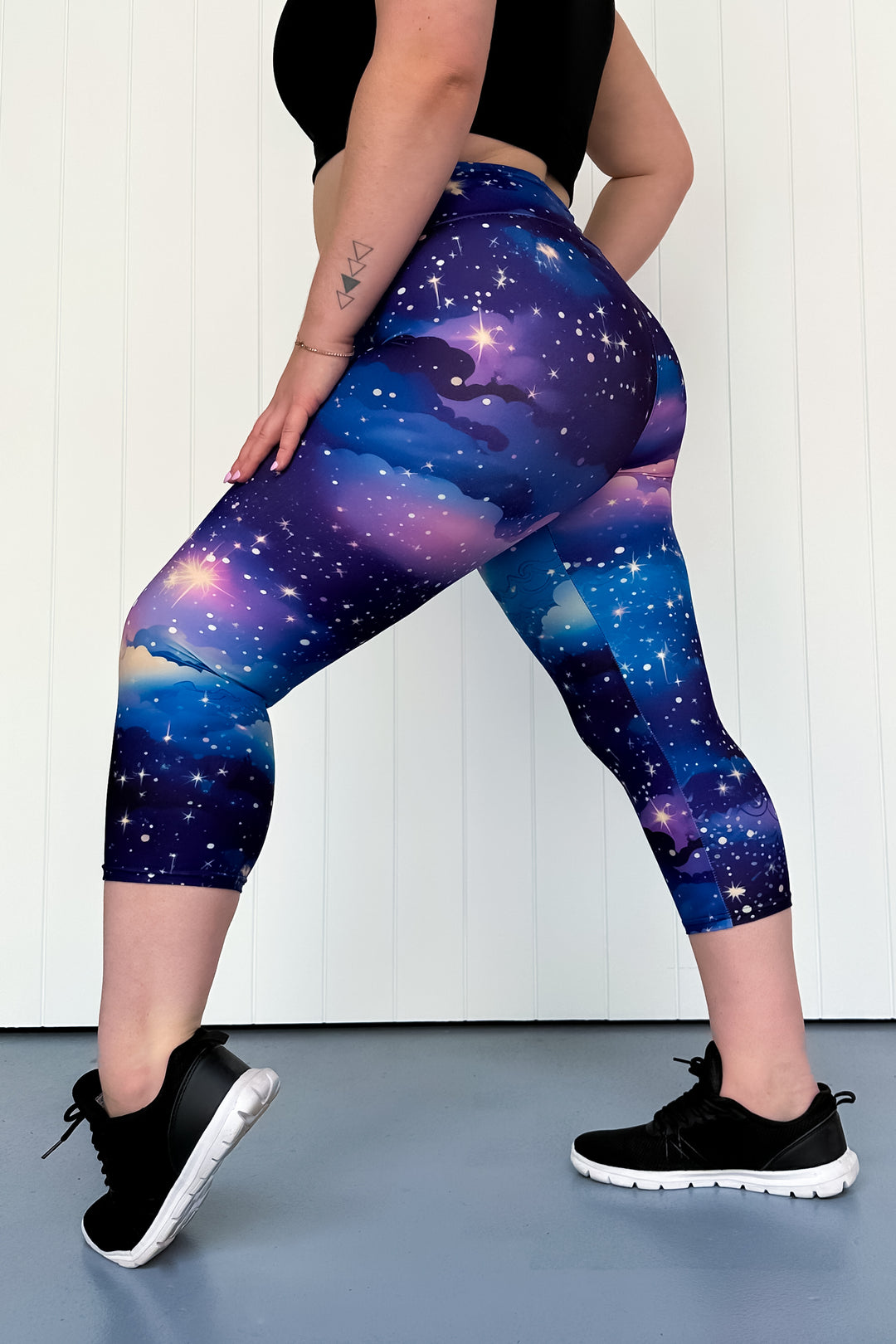 Twilight Sky - Casual - Capri Leggings