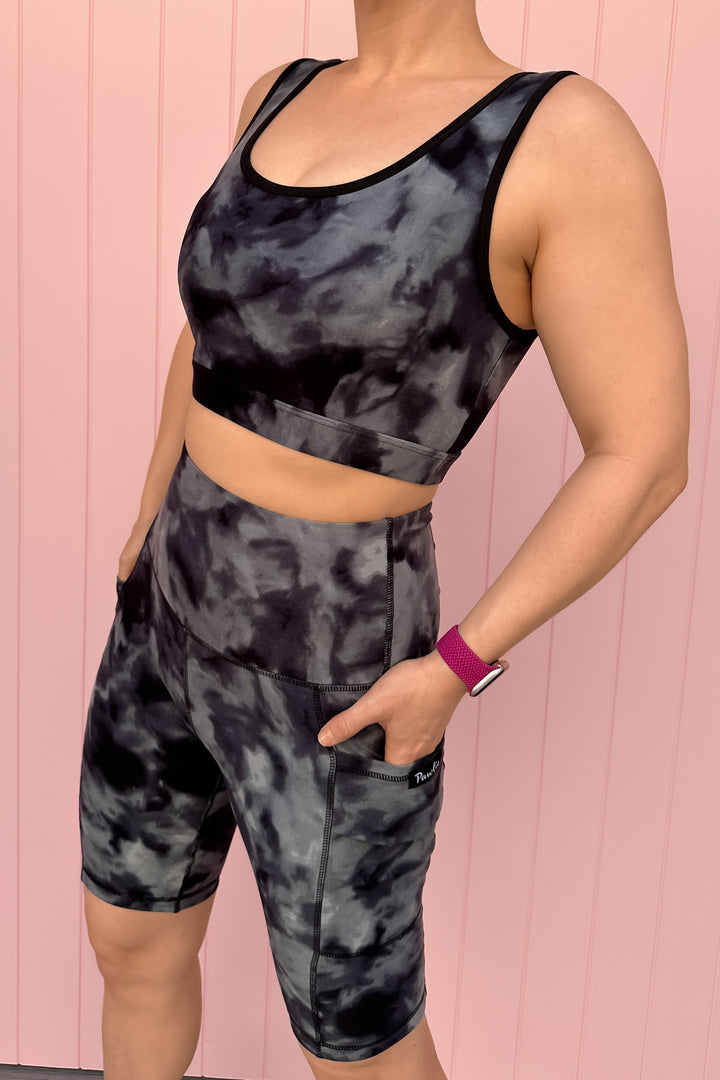 Stormy Tie Dye - Long Shorts - Hybrid 2.0 - Pockets