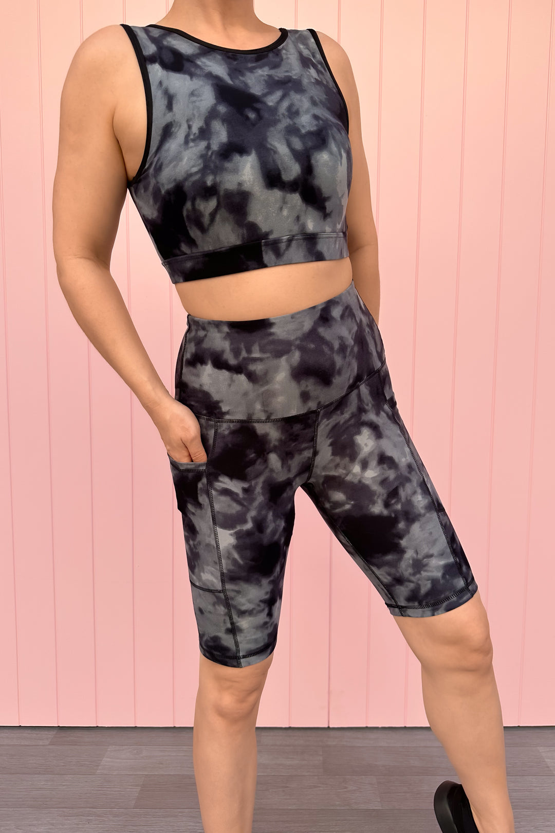 Stormy Tie Dye - Long Shorts - Hybrid 2.0 - Pockets