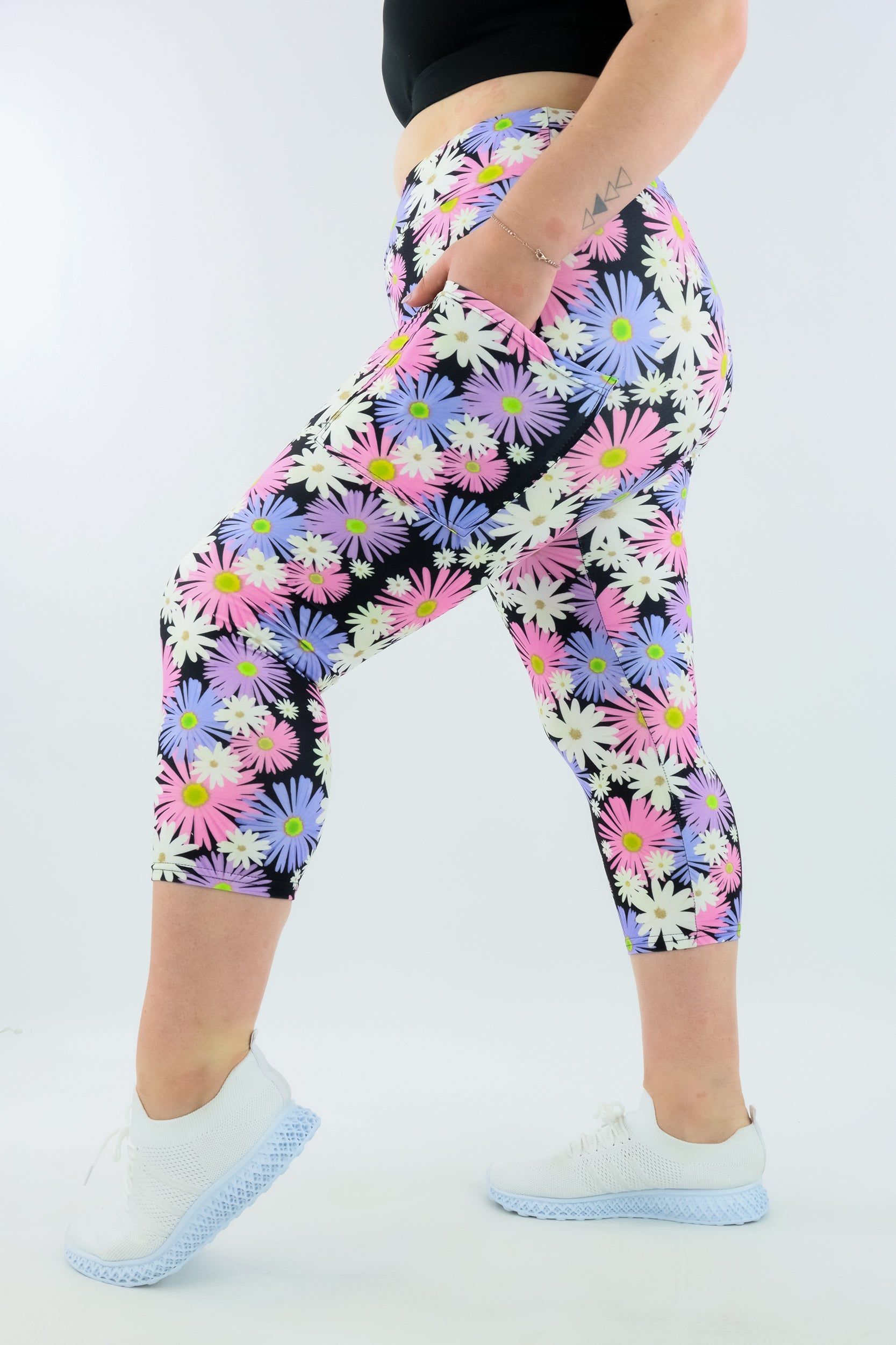 Darling Daisy - Casual - Capri Leggings - Pockets – Pawlie