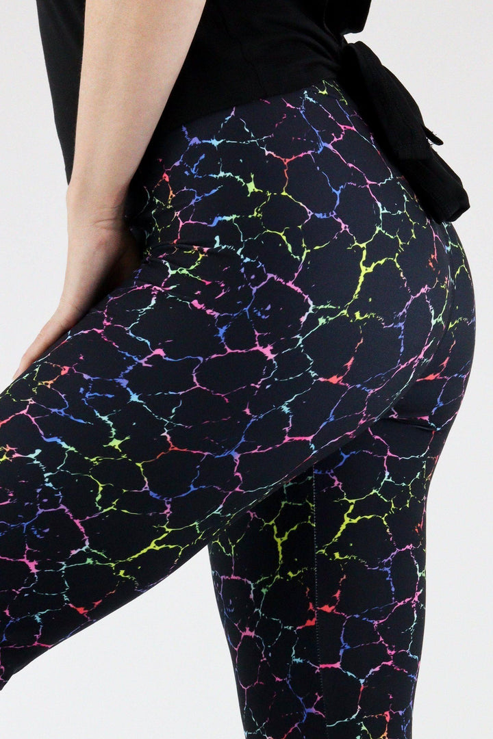 Rainbow Marble - Casual - Full Leggings