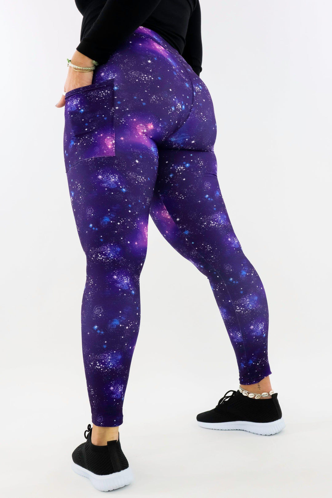 Galaxy - Casual - Regular Full Leggings - Pockets Casual Full Leggings - Pockets Pawlie   