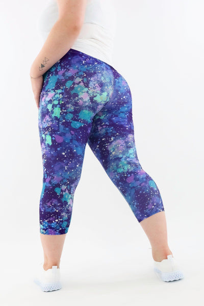 Art Universe - Casual - Capri Leggings - Pockets Casual Capri Leggings - Pockets Pawlie   