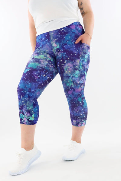 Art Universe - Casual - Capri Leggings - Pockets Casual Capri Leggings - Pockets Pawlie   
