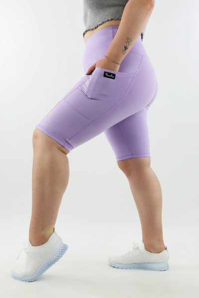 Light Purple - Leg Pockets - Long Shorts - Hybrid 2.0 - Pawlie