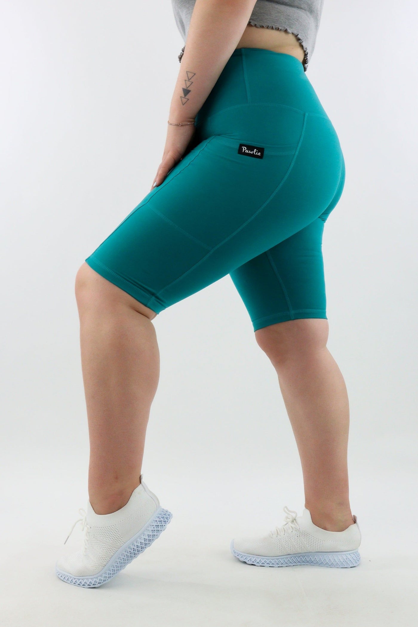 Turquoise - Leg Pockets - Long Shorts - Hybrid 2.0 - Pawlie