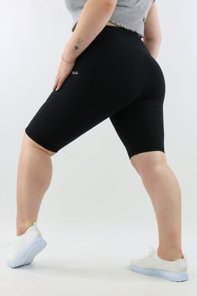 Black - Hybrid 2.0 - Leg Pockets - Long Shorts - Pawlie