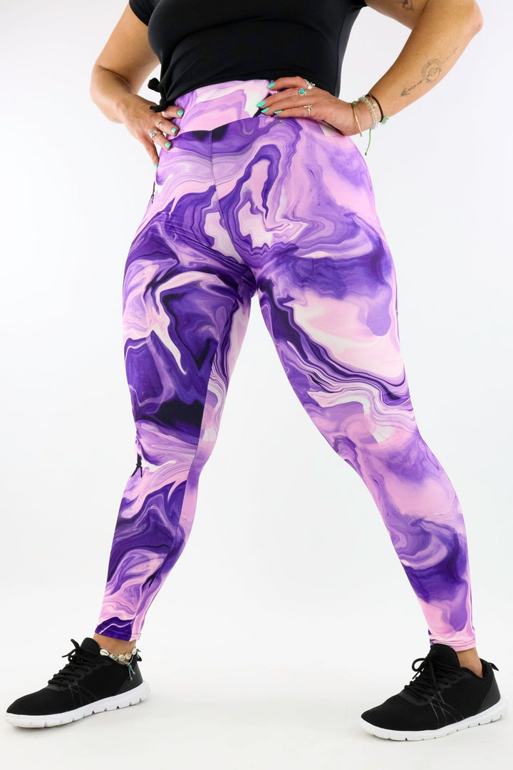 Purple Rivers - Casual - Full Leggings Casual Full Leggings Pawlie   