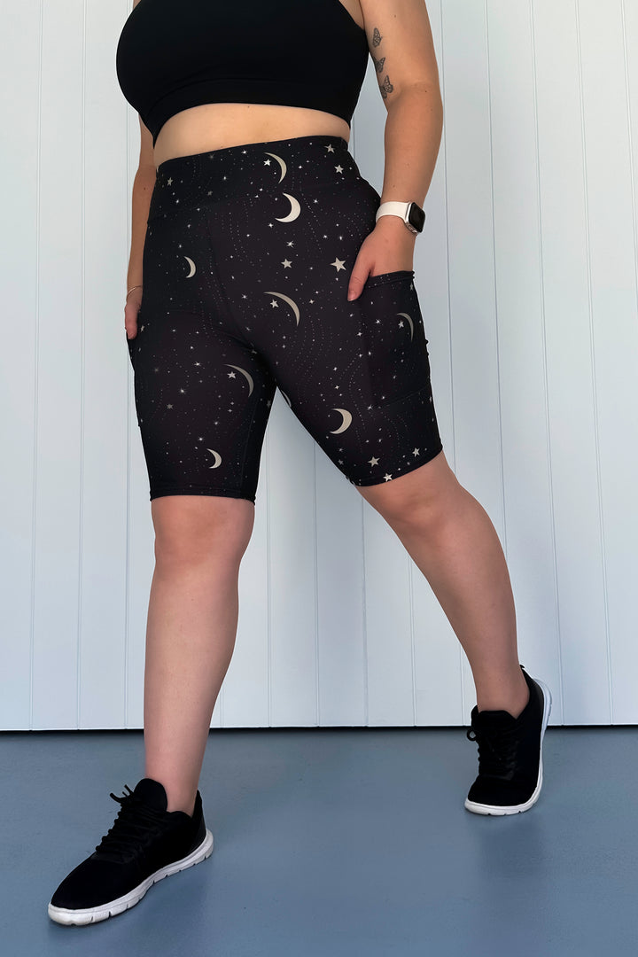 Moonbeam Nightfall - Casual - Long Shorts - Pockets