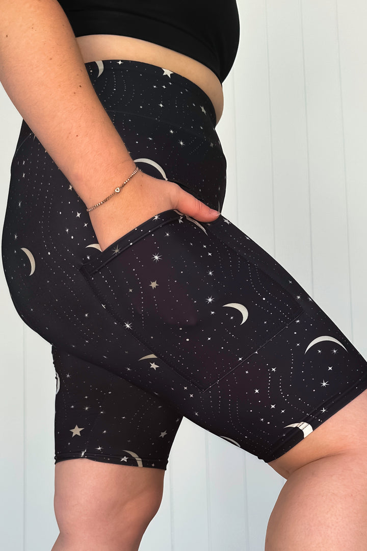 Moonbeam Nightfall - Casual - Long Shorts - Pockets