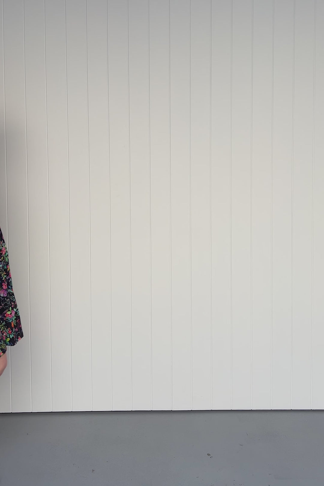 Birds and Blooms - 3/4 Sleeve - Knee Length Dress - Pockets