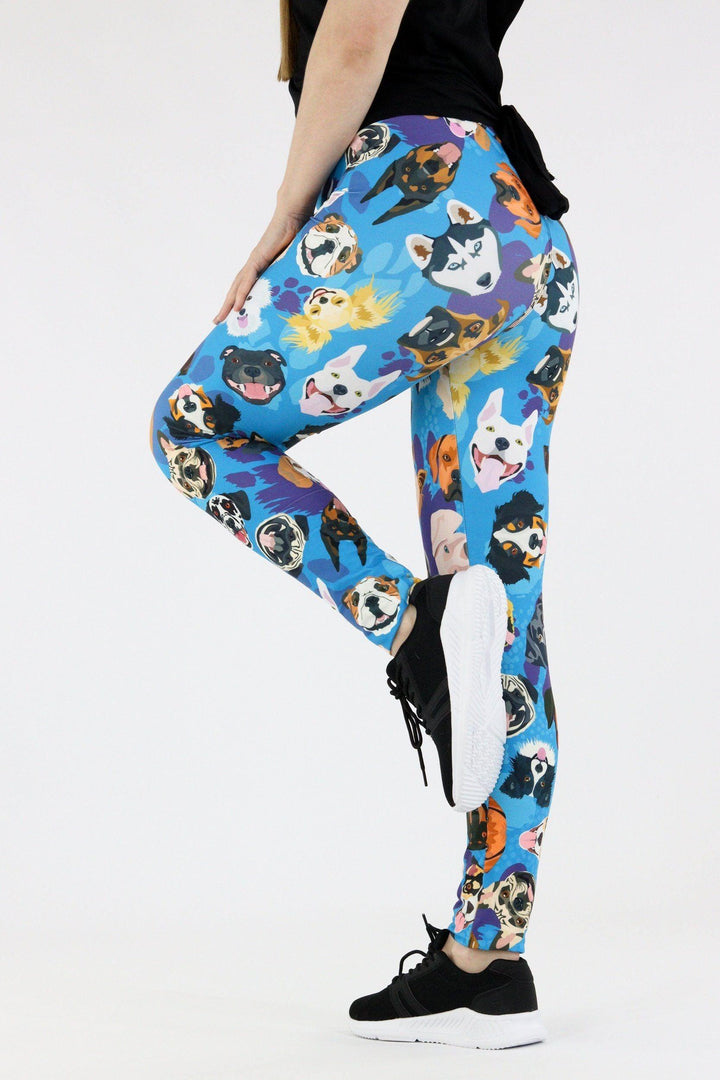 Doggo - Casual Leggings Casual Full Leggings Pawlie   