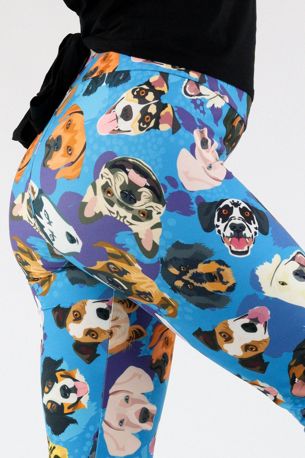Doggo - Casual Leggings Casual Full Leggings Pawlie   