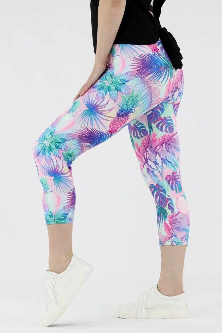 Summer Dreams - Casual Capri Leggings Casual Capri Leggings Pawlie   