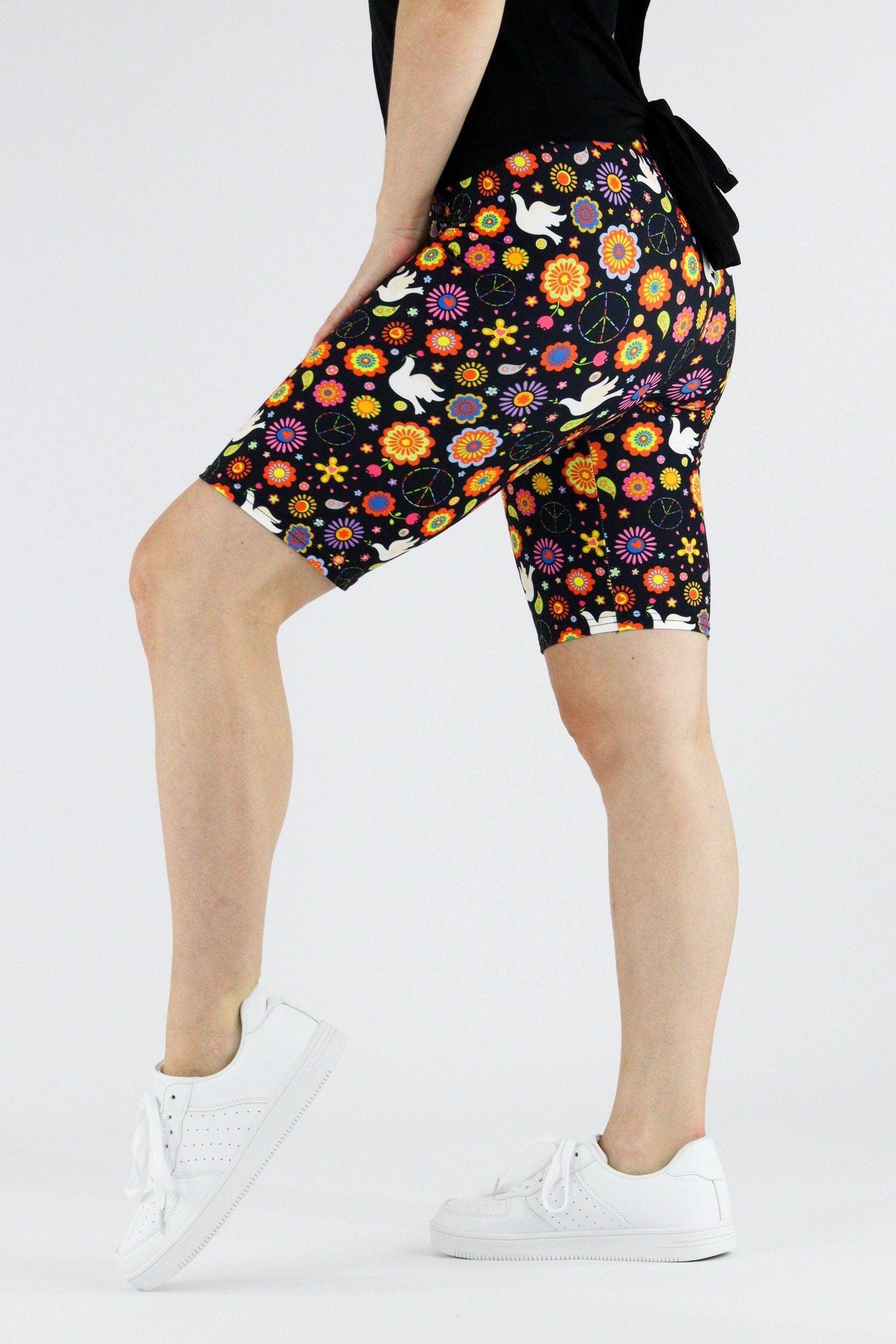 Peace Vibes - Casual Long Shorts Casual Shorts Pawlie   