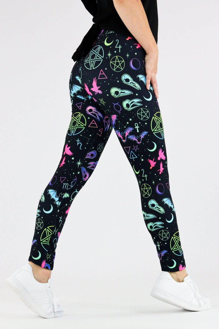 Witch Craft - Casual Leggings Casual Full Leggings Pawlie   
