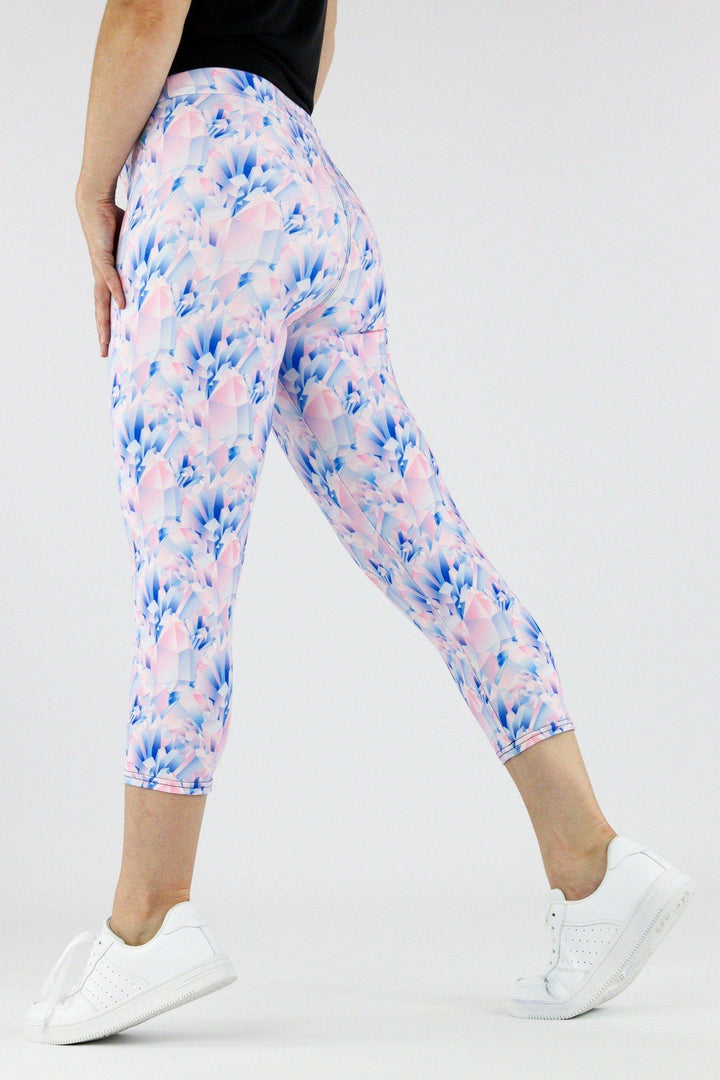 Crystals - Casual Capri Leggings Casual Capri Leggings Pawlie   