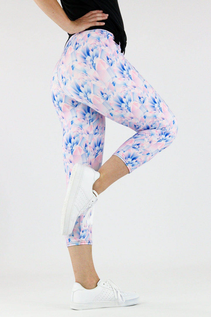 Crystals - Casual Capri Leggings Casual Capri Leggings Pawlie   