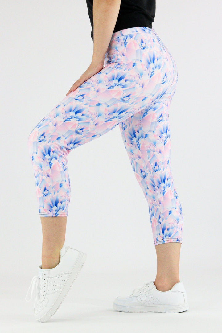Crystals - Casual Capri Leggings Casual Capri Leggings Pawlie   