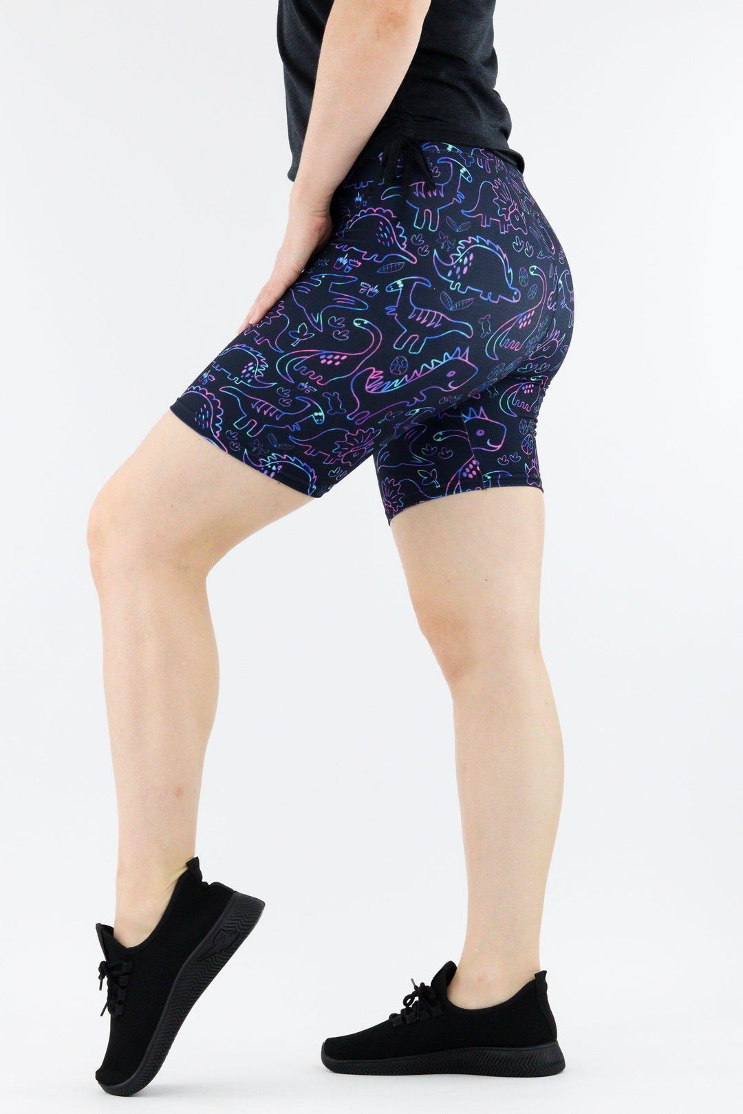 Dinosaur Party - Casual Mid Shorts Casual Shorts Pawlie   