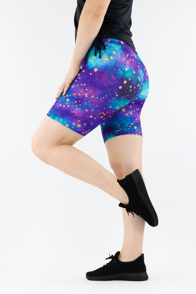 Universe Shimmer - Casual Mid Shorts Casual Shorts Pawlie   