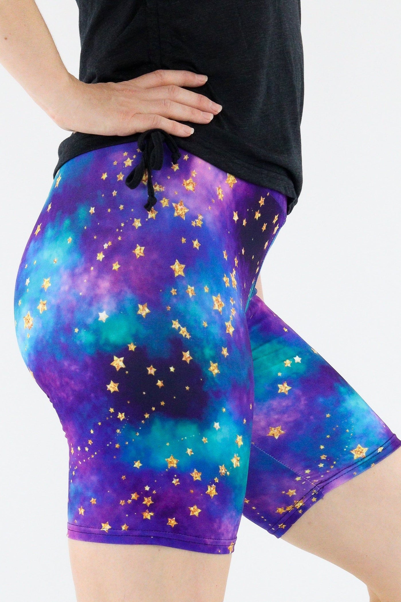 Universe Shimmer - Casual Mid Shorts Casual Shorts Pawlie   
