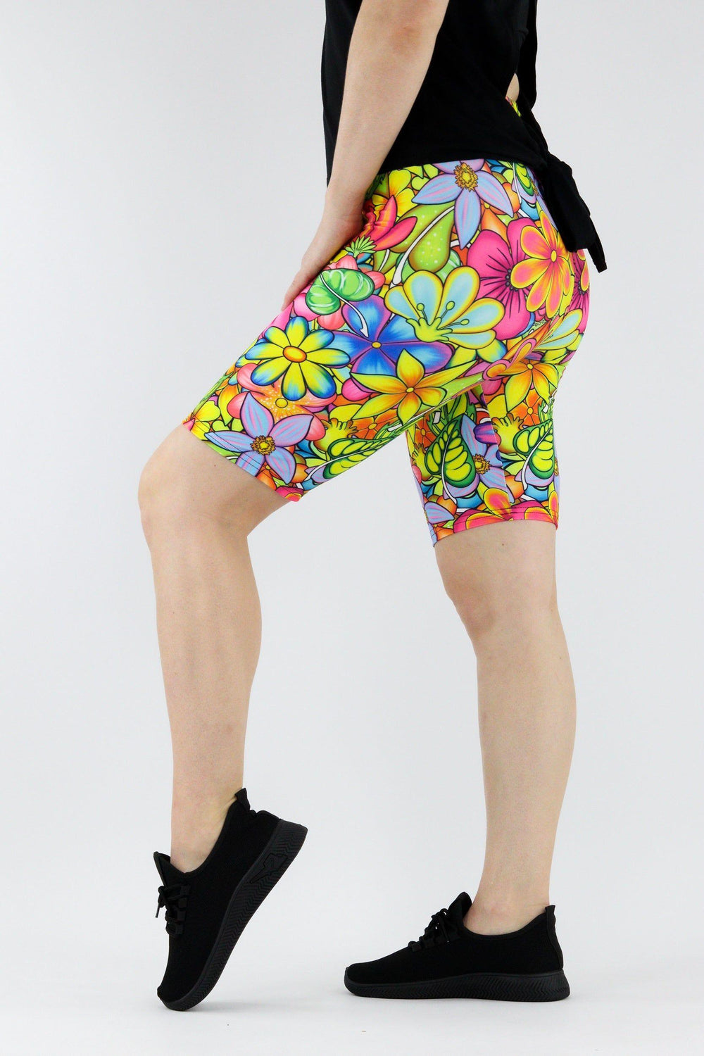 Tutti Frutti Flower - Casual - Long Shorts Casual Shorts Pawlie   