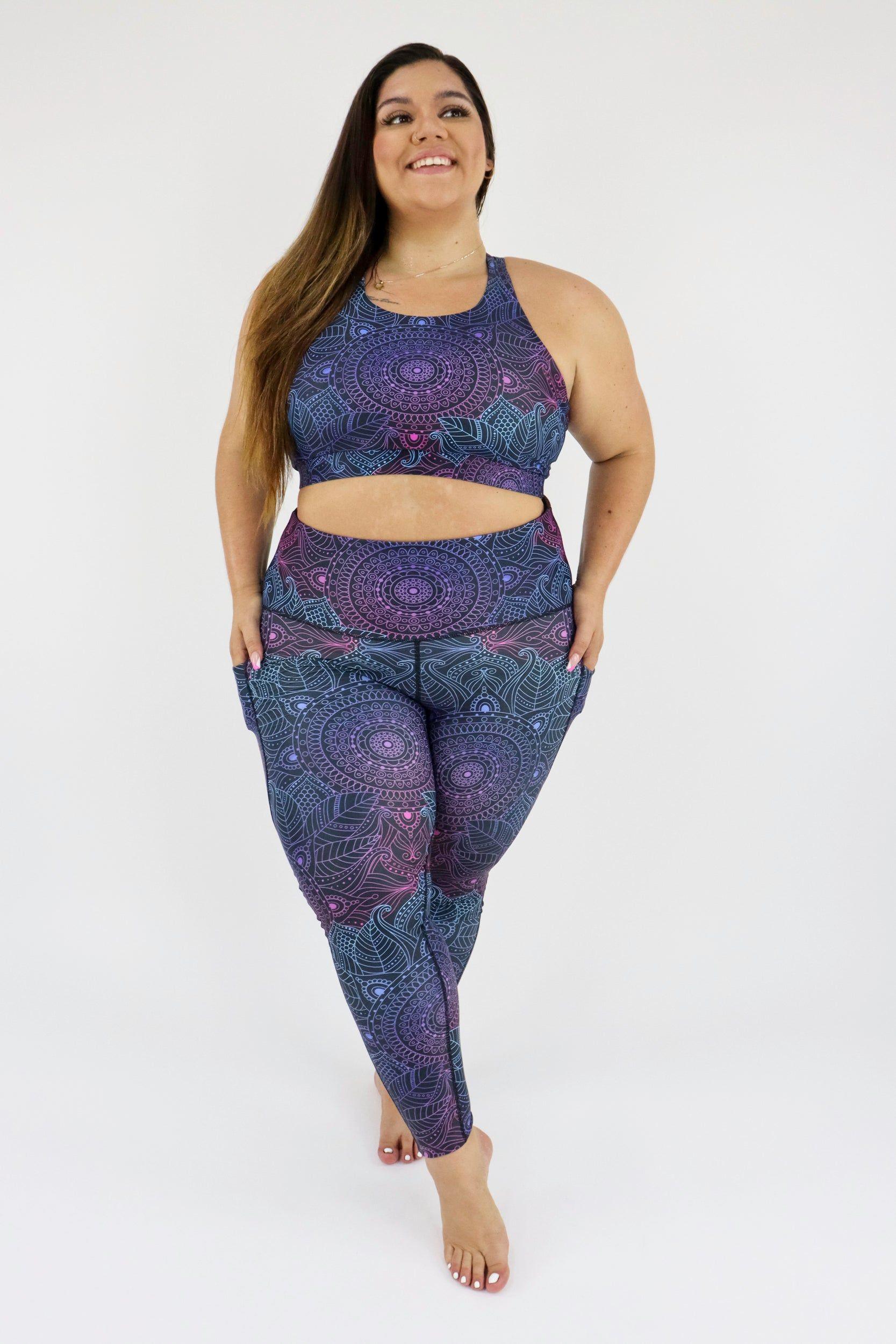 Plus size hotsell holographic leggings