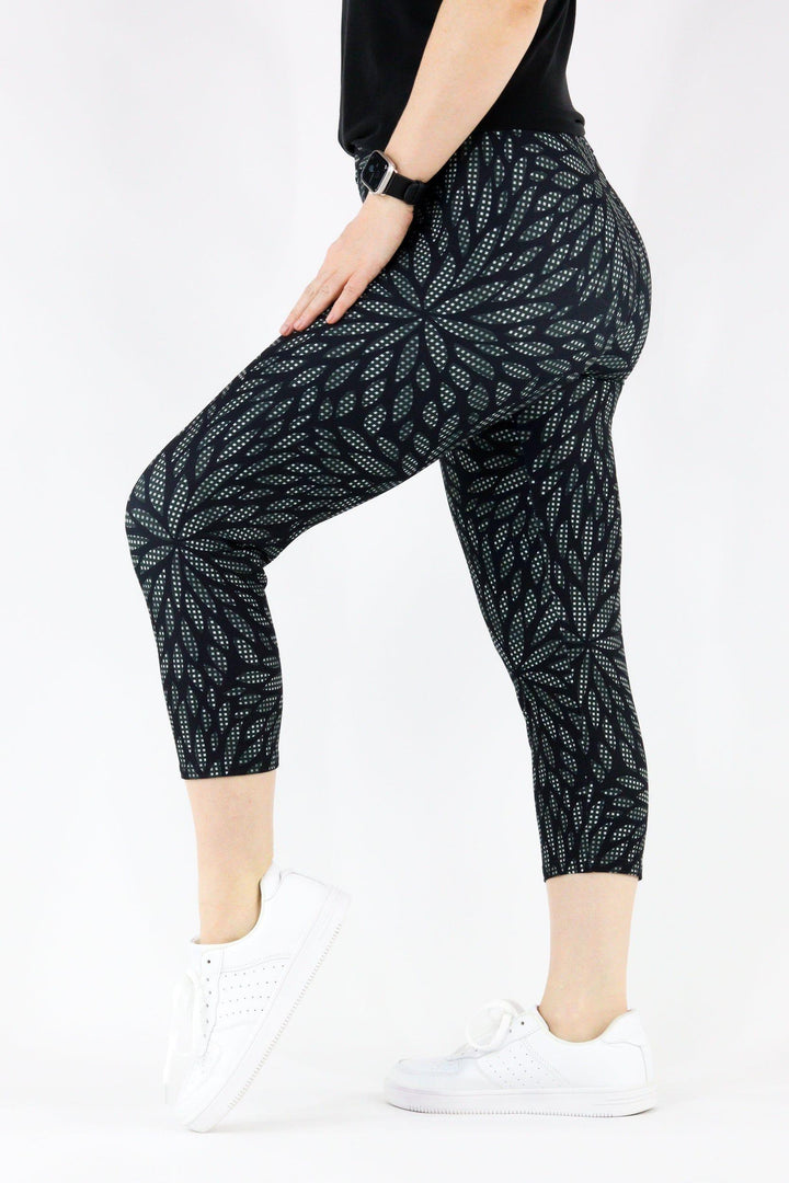 Glitzy Delilah - Casual Capri Leggings Casual Capri Leggings Pawlie   