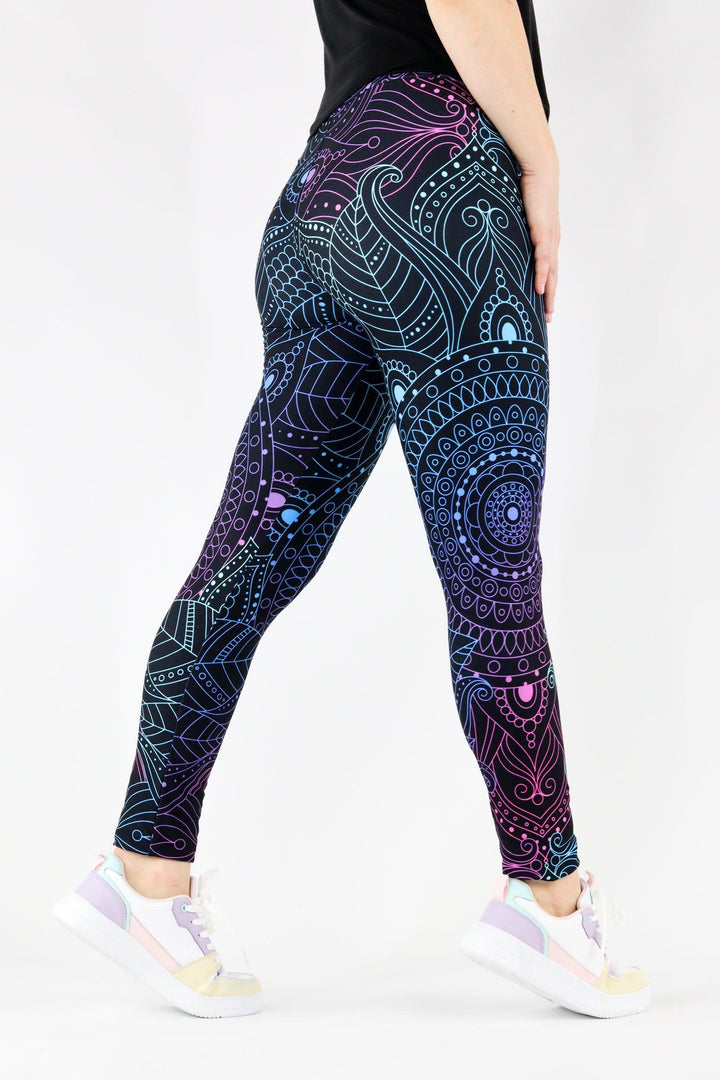 Zen Mandala - Casual Full Leggings Casual Full Leggings Pawlie   