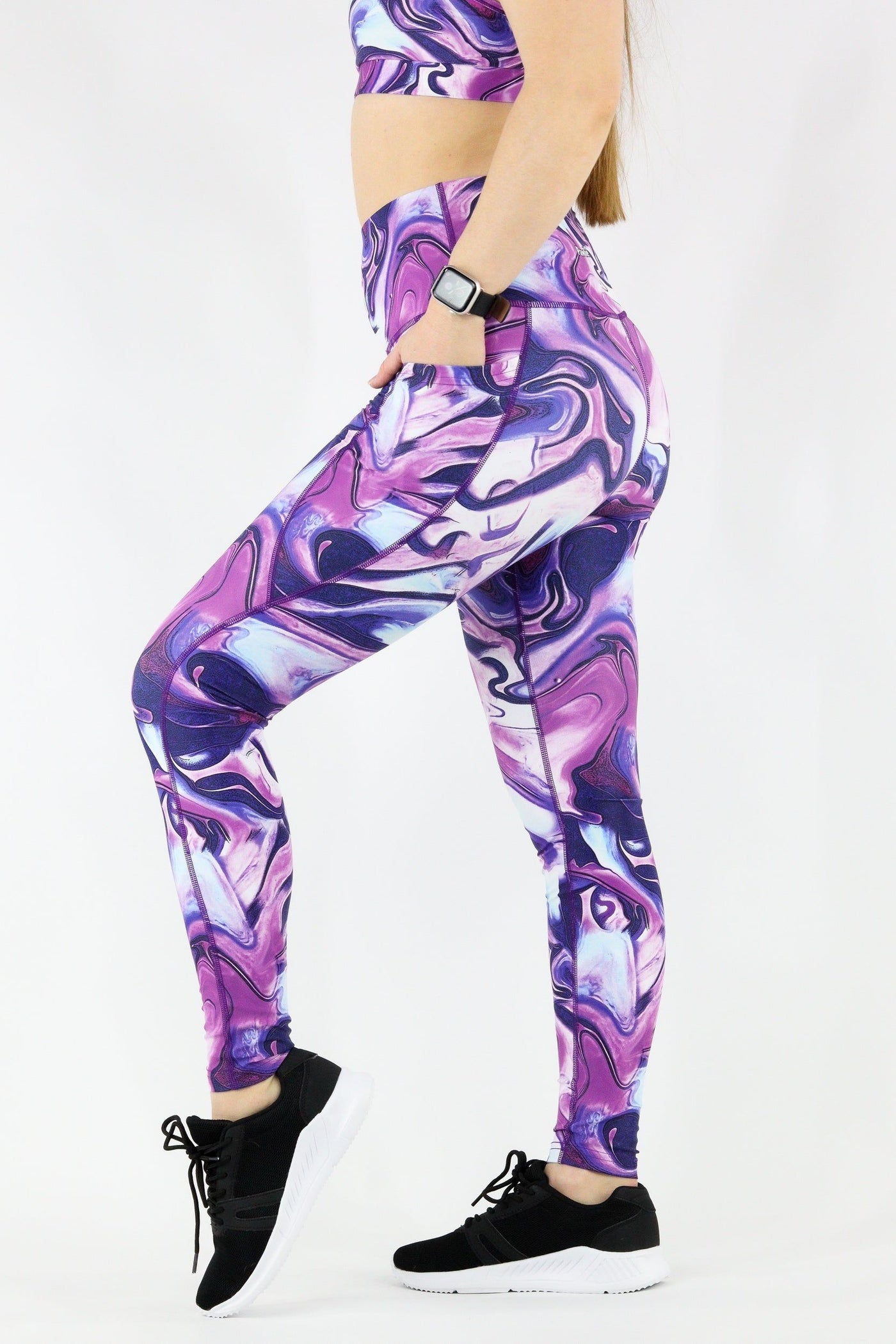 Sweet Marble - Dynamic Active Pocket Full Leggings - Discontinued Active Leggings Pawlie   