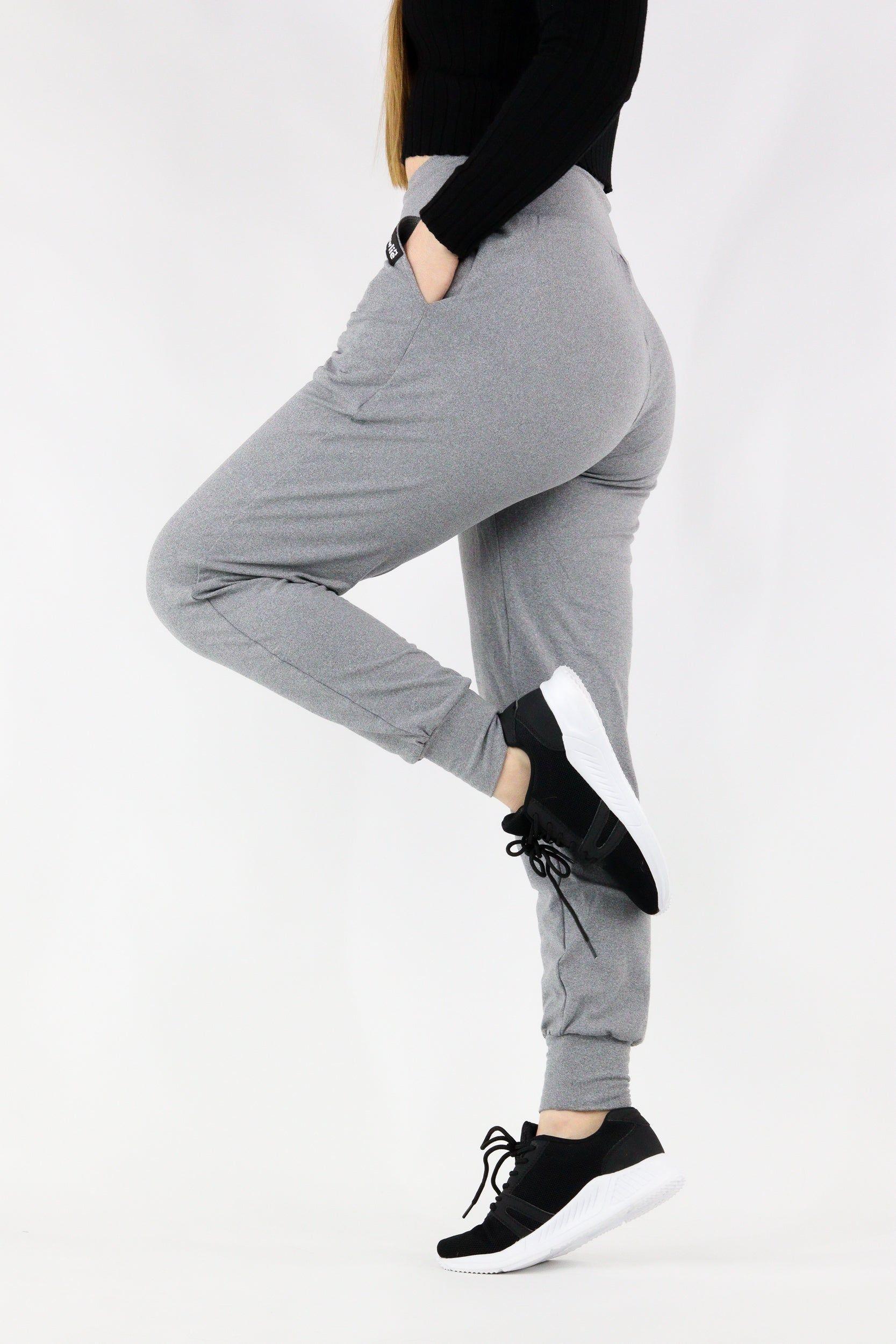 Light Heather Grey Hybrid Soft Pocket Joggers 1.0 Pawlie