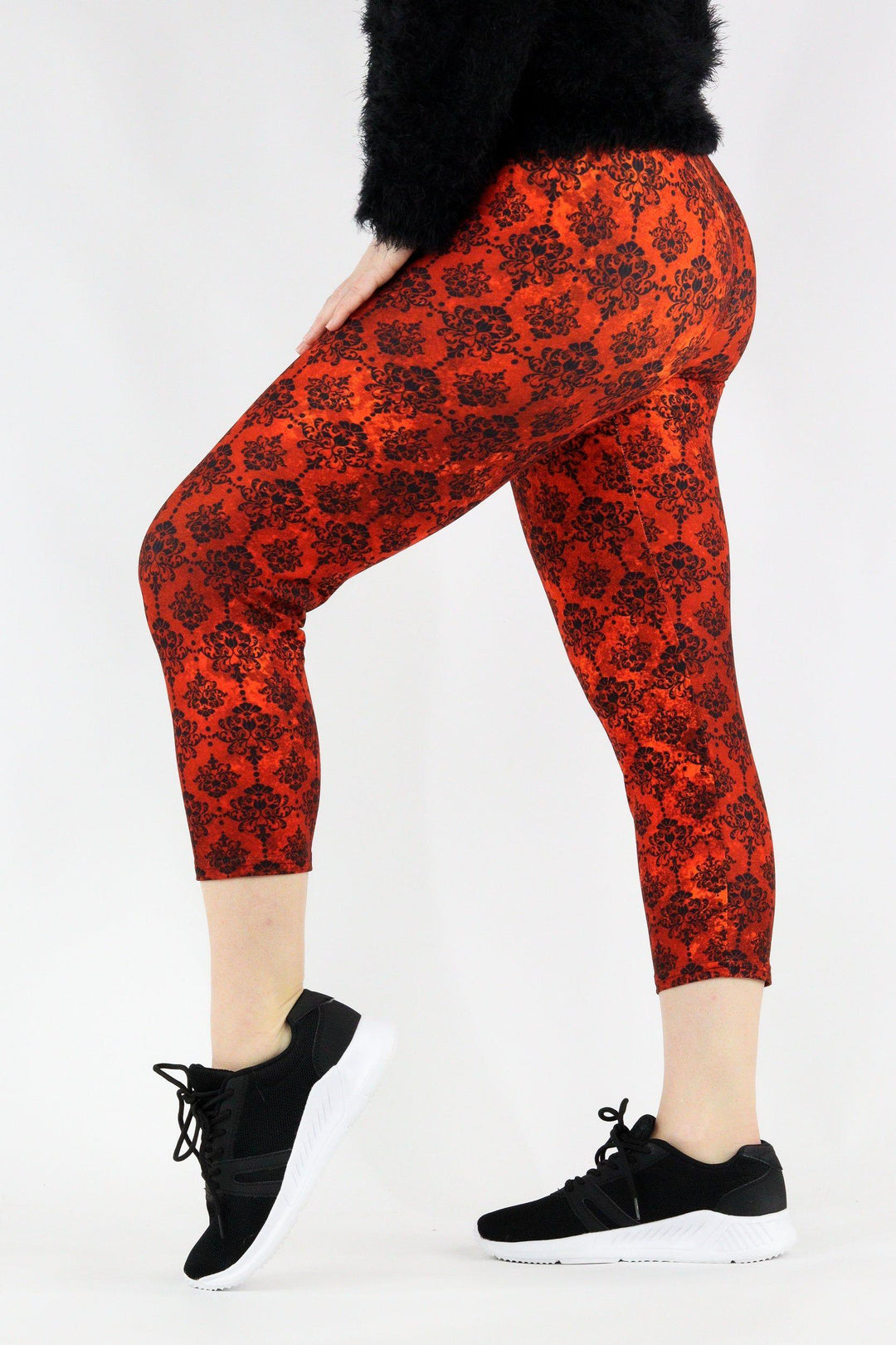 Vampire Affair - Casual Capri Leggings Casual Capri Leggings Pawlie   