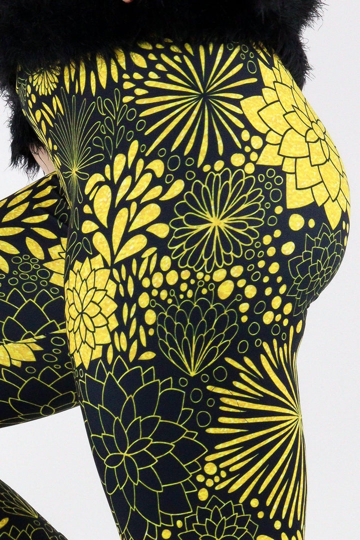 Delilah Mandala - Casual Capri Leggings Casual Capri Leggings Pawlie   