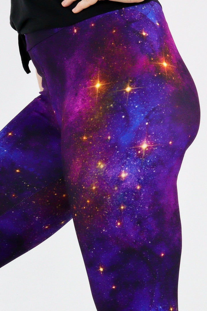 Galaxy print leggings online