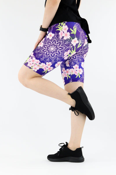 Mandala Bloom - Casual Long Shorts Casual Shorts Pawlie   