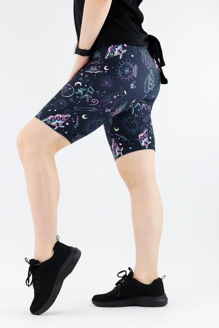 Holographic Witch - Casual Long Shorts Casual Shorts Pawlie   