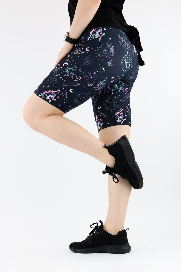 Holographic Witch - Casual Long Shorts Casual Shorts Pawlie   